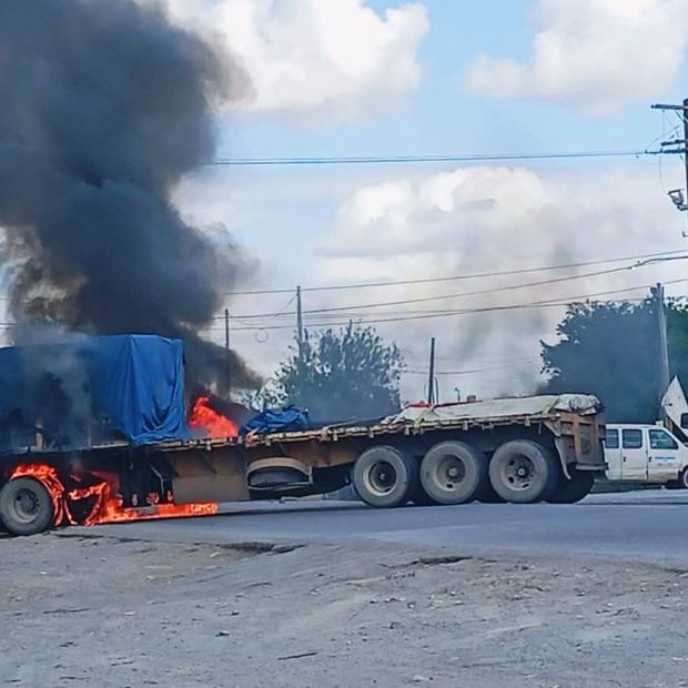 Bloqueos en Tamaulipas: Reportan Quema de Camiones y Ponchallantas en Estas Zonas
